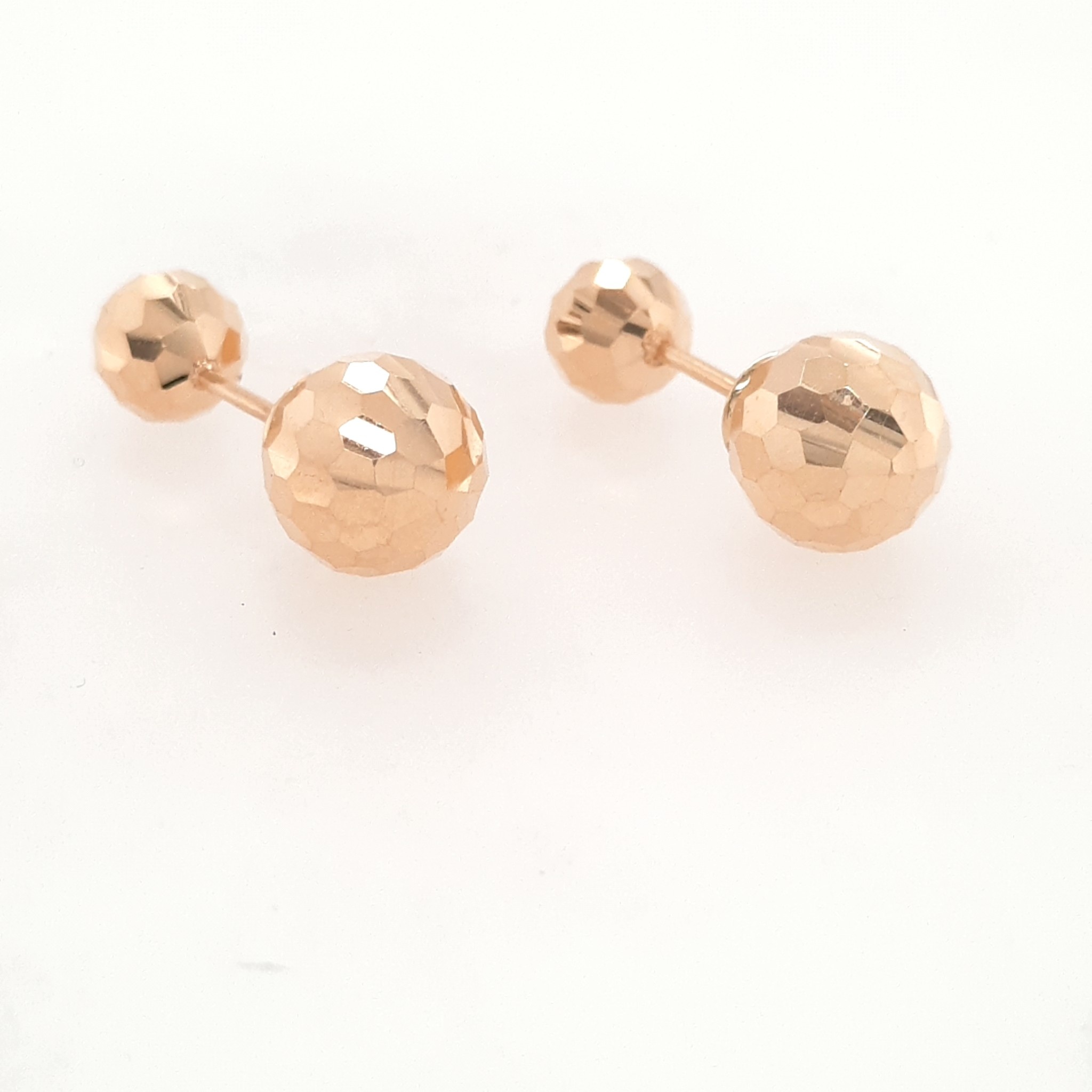 Reversible ball earrings best sale