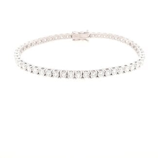 LAB GROWN 3.0 ctw diamond tennis bracelet 14k white gold D-F/VVS-VS1