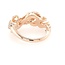 TQ diamond (0.80 ctw) wave ring 14k yellow gold 6.7 gr