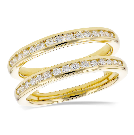 Buy 14k White/Yellow Gold Filled Metal Ring Guard - Small Medium Large  Extra Large (Pack of 4) (Yellow) at Amazon.in