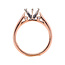 Diamond (0.04 ctw) bridal setting 14k rose gold