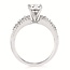 3/8Ctw. Diamond Semi Mount  14K Gold 3.7 gr