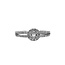 Diamond (0.41ctw) split shank halo bridal setting 14k white gold