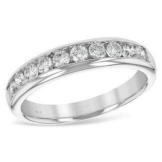 10 Stone Channel Set Band (0.50)