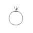 Diamond (0.20 ctw) channel set engagement setting, 14kt  white gold 3.0 gr