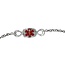 Terence Quinn's Creations, LLC TQC RIBBON MEDICAL ALERT TOGGLE BRAC S/S ENAMEL (10/19)