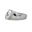 TQ Original diamond (1.27 ctw) journey ring 18k white gold 9.4 gr