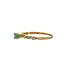 Emerald (0.15ctw) And Diamond (0.04ctw) Ring