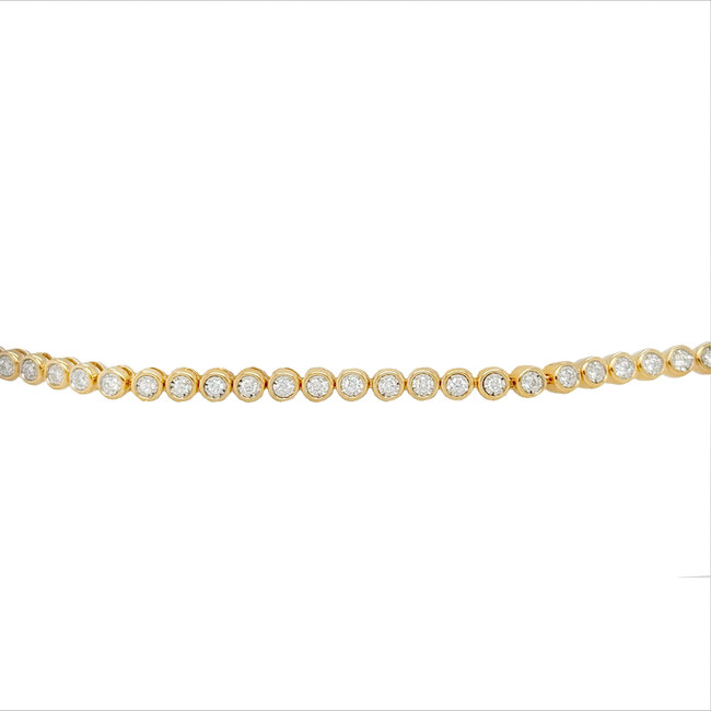 Bezel Set Tennis Bracelet (1.00 ctw)