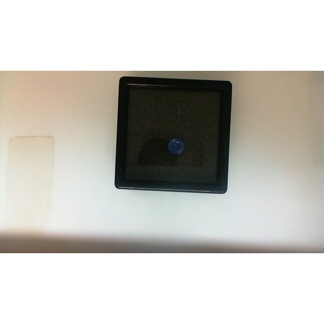 0.89 ct Blue Sapphire round loose gemstone