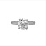 LAB GROWN Diamond (2 ct) round solitaire H/SI2 14k yellow gold 3.7 gr