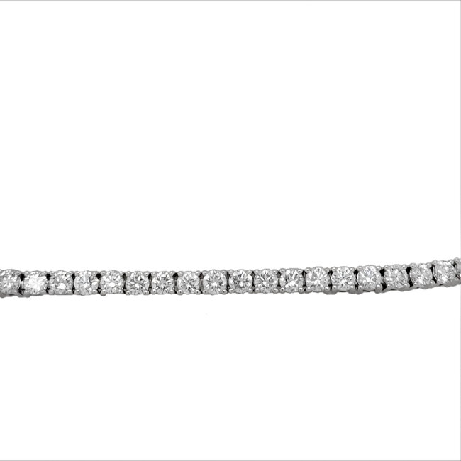 14kw Lab Grown 5 ctw.VS DEF Diamond Tennis Bracelet 10.3 gr