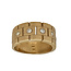 Diamond Men's Link Band 14k yellow gold