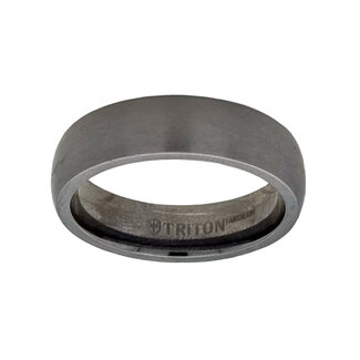 Tantalum brushed finish band, size 10
