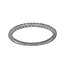 LAB GROWN Diamond (0.20 ctw) prong set band 14k white gold