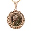 Queen Elizabeth II sovereign 1/4 oz gold coin pendant 11.9 gr