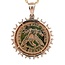 1892 Eagle, Indian head $5 gold coin pendant 14k yellow gold bezel 11.0 gr