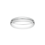 14k white gold comfort fit 5mm wedding band superlight 4.3 gr