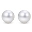 AAAA quality 6-6.5 mm freshwater cultured pearl studs 14k yellow gold