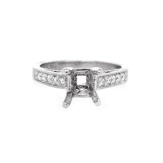 Diamond wedding set platinum 8.5 gr (4/19)