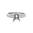 Diamond wedding set platinum 8.5 gr (4/19)