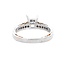 Diamond wedding set platinum 8.5 gr (4/19)