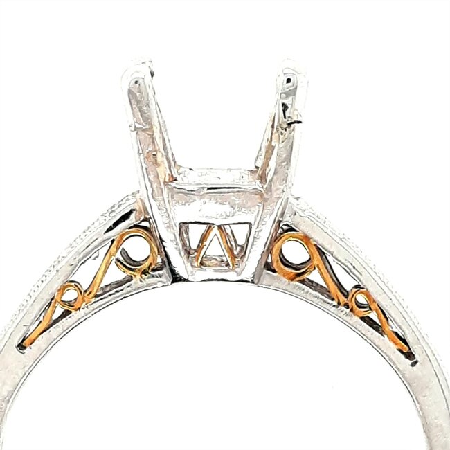 Diamond wedding set platinum 8.5 gr (4/19)