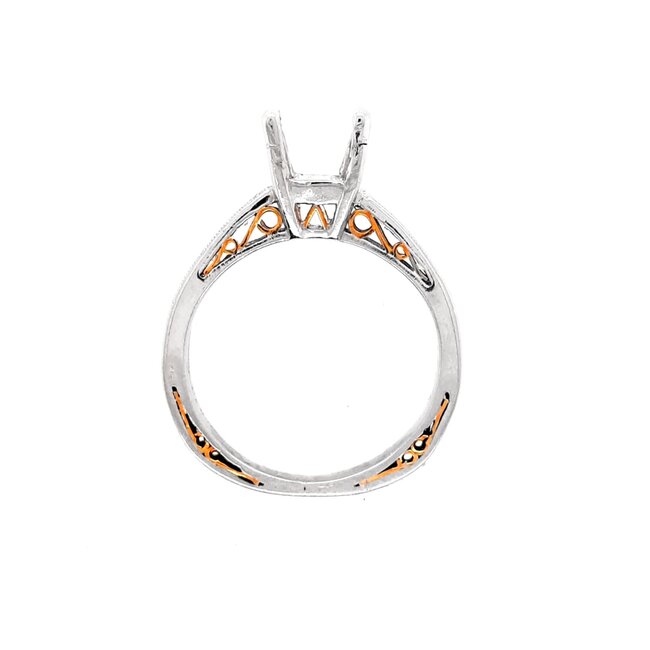 Diamond wedding set platinum 8.5 gr (4/19)
