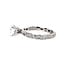 Diamond (0.35 ctw CZ ctr) Taccori setting platinum 5.6 gr