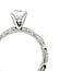 Diamond (0.35 ctw CZ ctr) Taccori setting platinum 5.6 gr