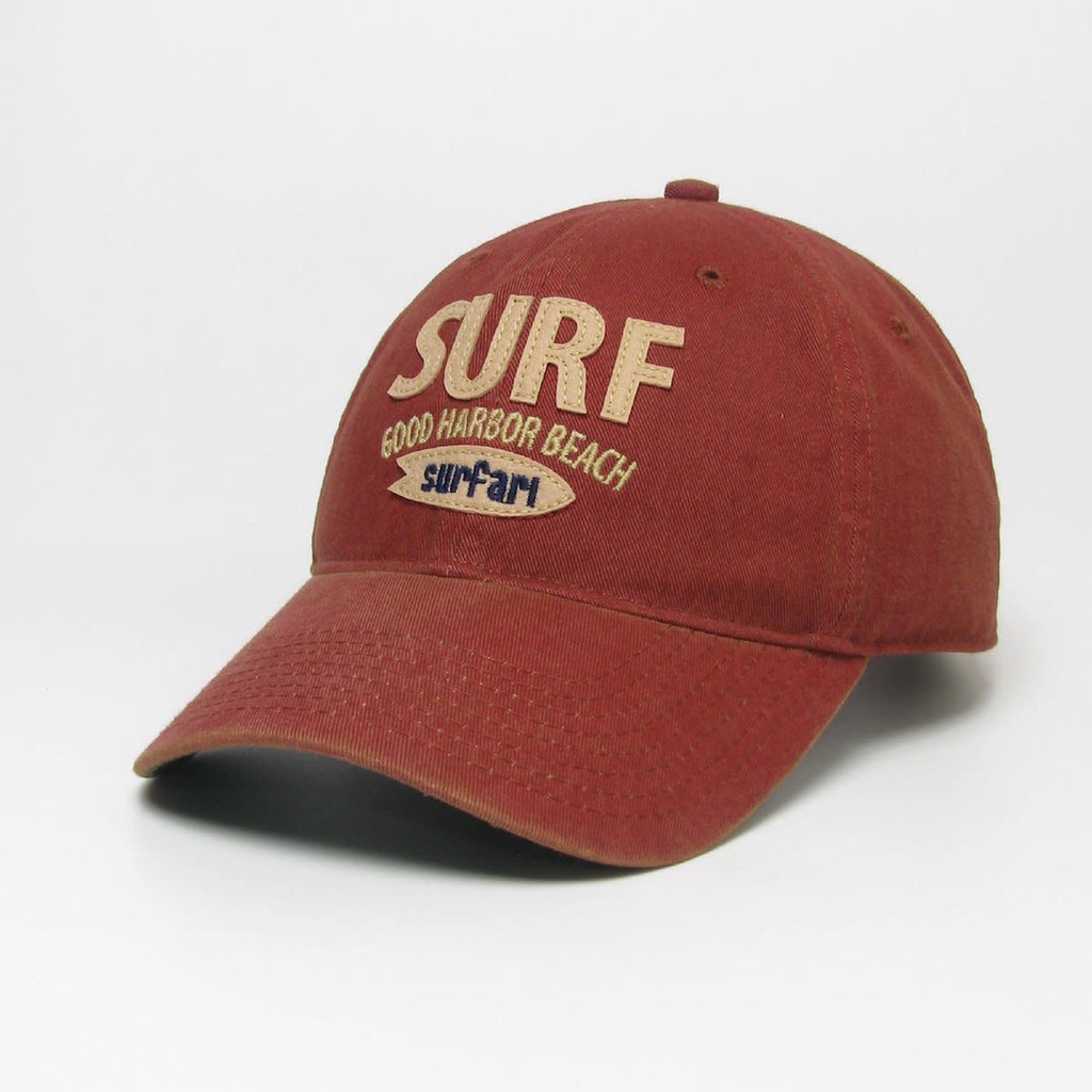 Surfari Surfari Surf Good Harbor Beach Old Favorite Hat Cardinal