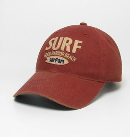 Surfari Surfari Surf Good Harbor Beach Old Favorite Hat Cardinal