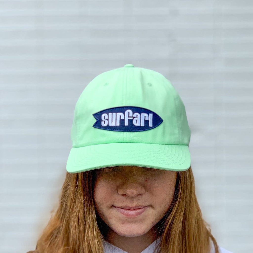 Surfari Surfari Logo Dad Hat Seagreen