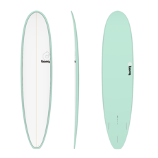 Torq 8'6" Torq Longboard Pinline Seagreen + White Deck