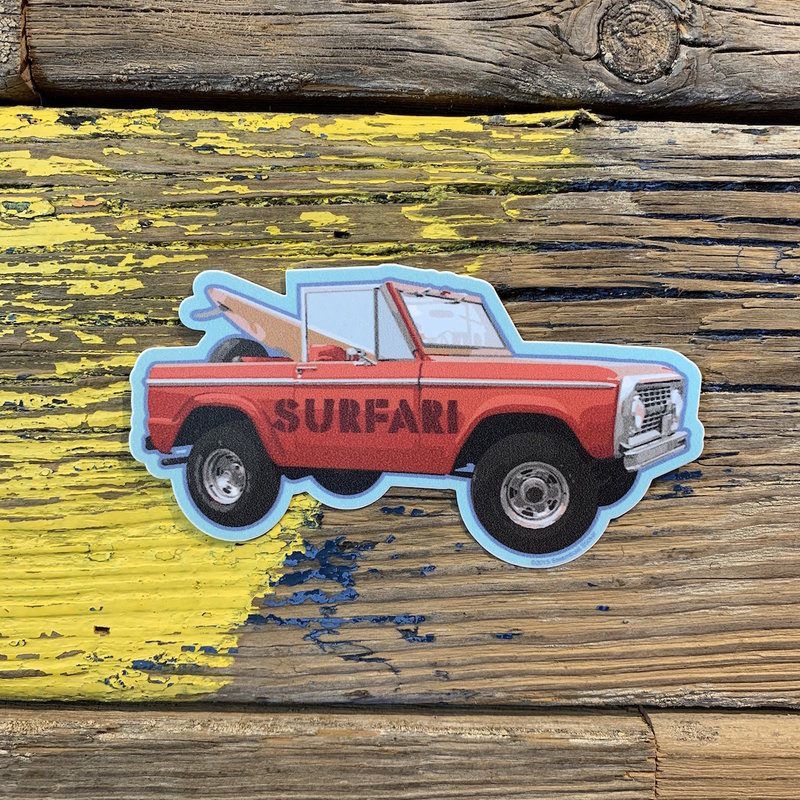Surfari Surfari Bronco Sticker