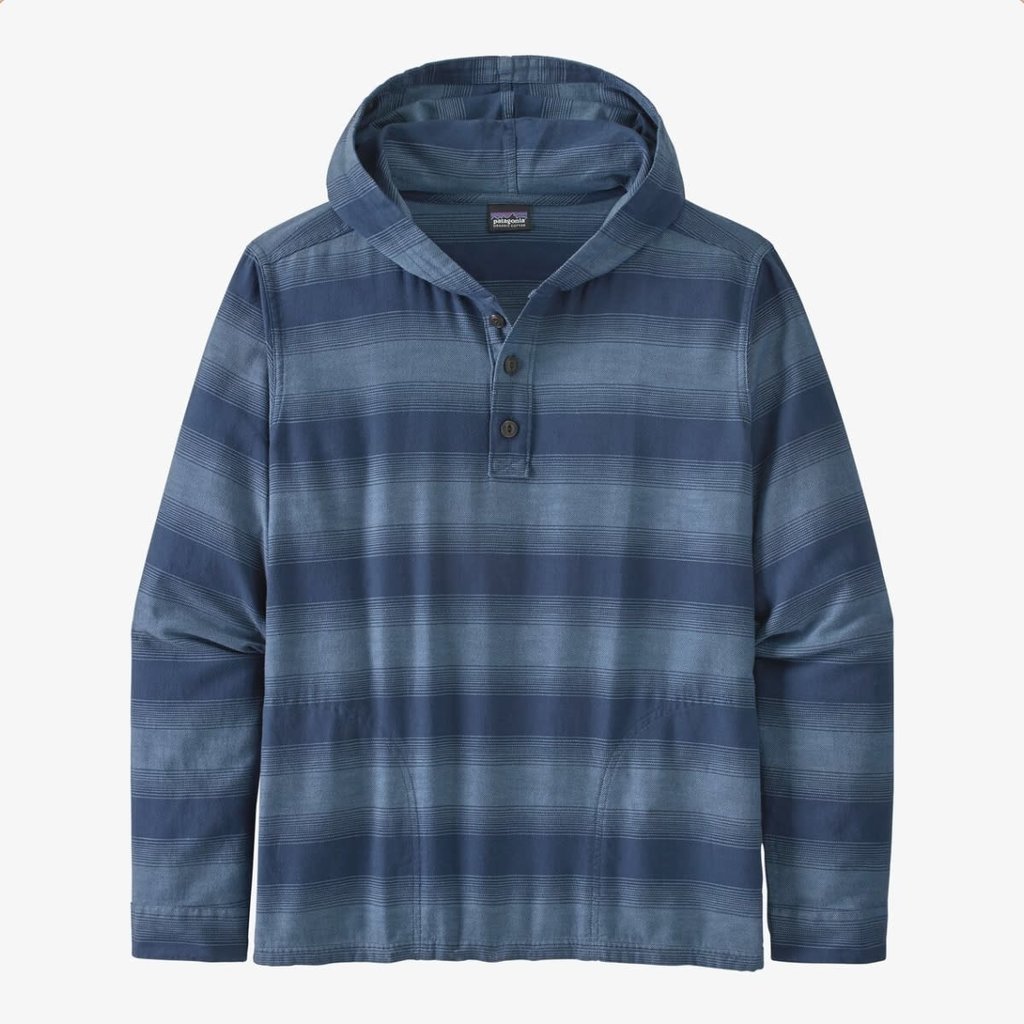 Patagonia Patagonia Men's Lightweight Fjord Flannel Hoody Horizon Ombre Stone Blue