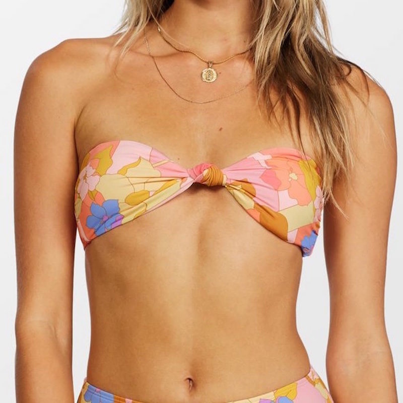 Top Bikini Surf Olaian Carla Sei Mujer Cremallera Espalda