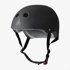 Triple Eight Triple Eight The Certified Sweatsaver Helmet Black Rubber