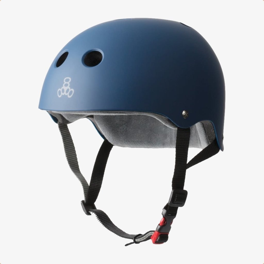 Triple Eight Triple Eight The Certified Sweatsaver Helmet Navy Rubber