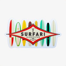 Surfari Surfari Quiver Sticker