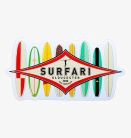 Surfari Surfari Quiver Sticker