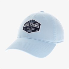 Surfari Surfari Good Harbor Beach Patch Relaxed Twill Hat Powder Blue