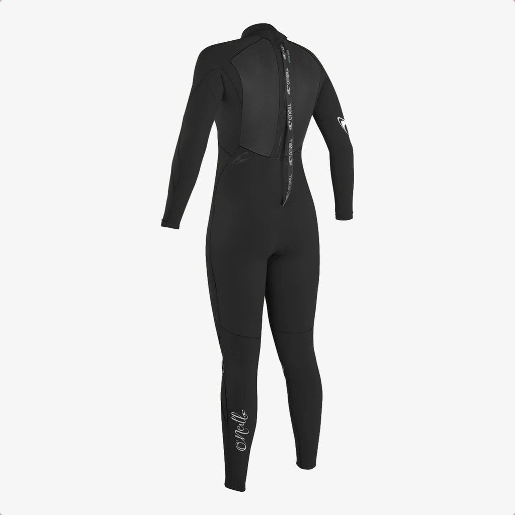 O'Neill O'Neill Women's Epic 4/3mm Back Zip Full Wetsuit Black