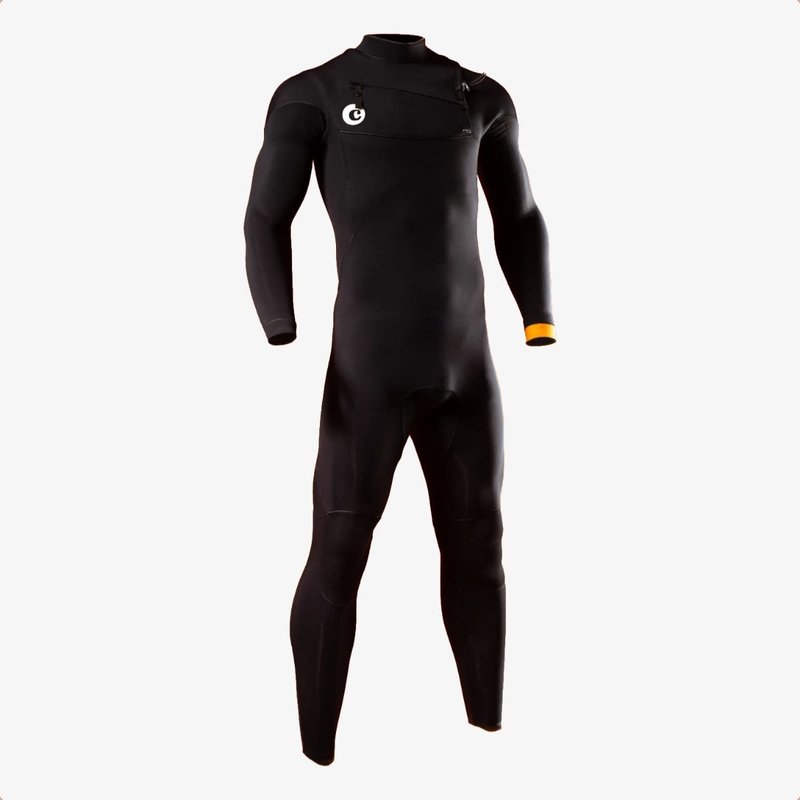 Crooked Surf Crooked Surf 4/3mm Men's Full Wetsuit Black