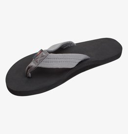 Rainbow Sandals Rainbow Sandals Men's The Cloud Single Layer Soft Top With Arch Support And Polyester Strap Grey