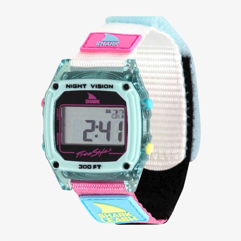 Freestyle Caroline Marks Signature Shark Classic Leash Clear Blue Sky