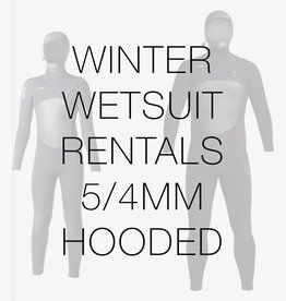 Surfari Wetsuit Rental 5/4mm Hooded