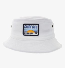 Surfari Surfari Dawn Patrol Bucket Hat White