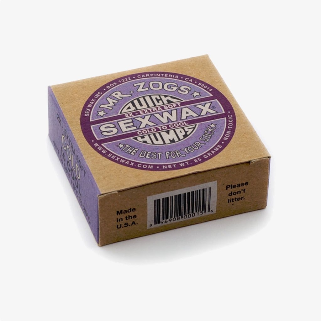 Sex Wax Sex Wax Quick Humps 2X Extra Soft Cold to Cool Water Surf Wax