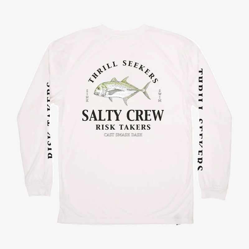 Salty Crew Salty Crew GT L/S Sunshirt White FINAL SALE